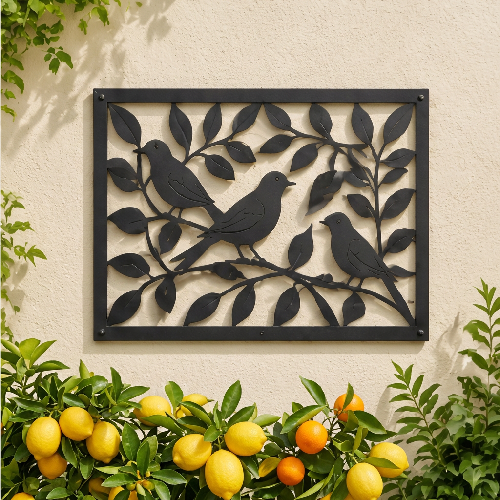 Made-to-order garden décor example in a garden